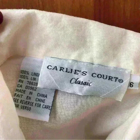 Ivory Linen Shirt - Picture 6 of 6